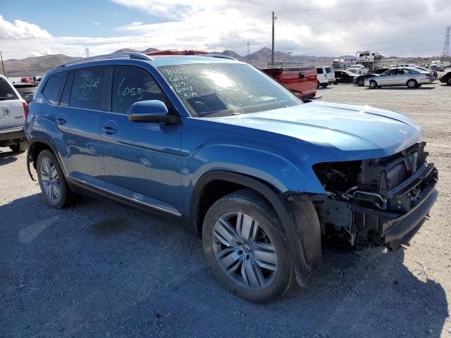 1V2ER2CAXKC543738 - 2019 VOLKSWAGEN ATLAS SEL BLUE photo 4