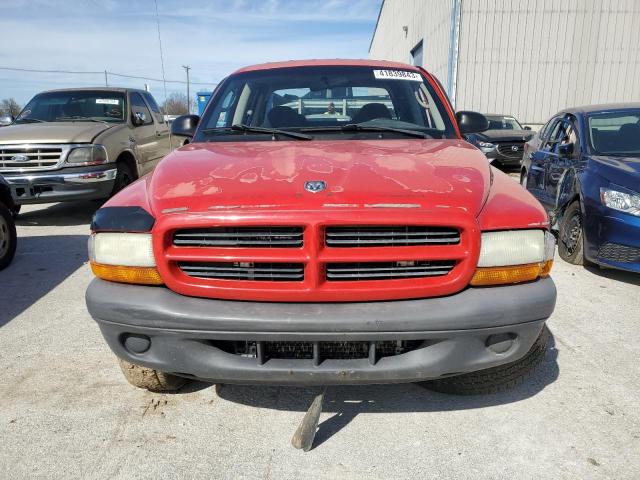 1D7HL38X43S312124 - 2003 DODGE DAKOTA QUAD SPORT RED photo 5