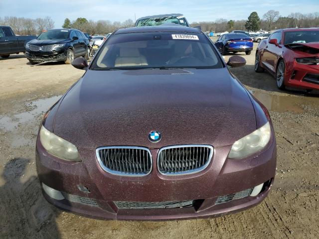 WBAWB33508P134441 - 2008 BMW 328 I BURGUNDY photo 5