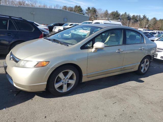 1HGFA16827L011540 - 2007 HONDA CIVIC EX BROWN photo 1