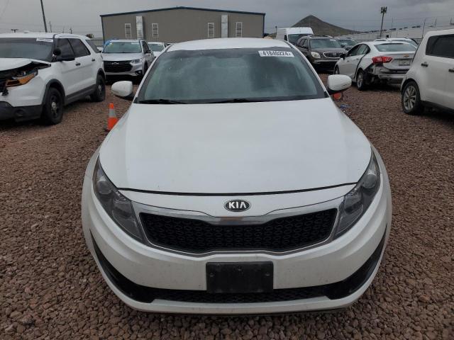 5XXGN4A74DG126837 - 2013 KIA OPTIMA EX WHITE photo 5