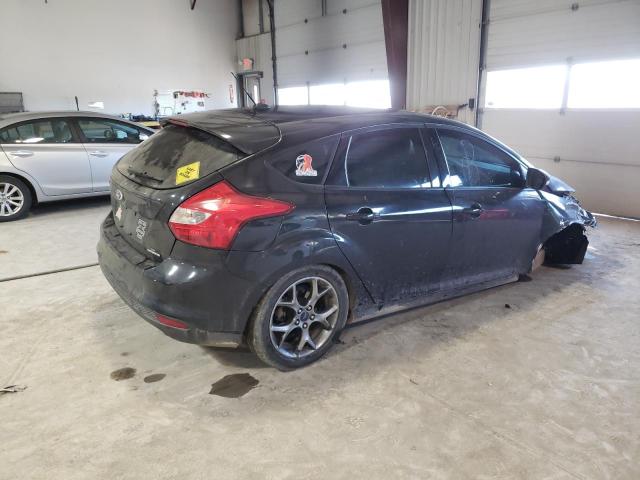 1FADP3K20EL448506 - 2014 FORD FOCUS SE BLACK photo 3