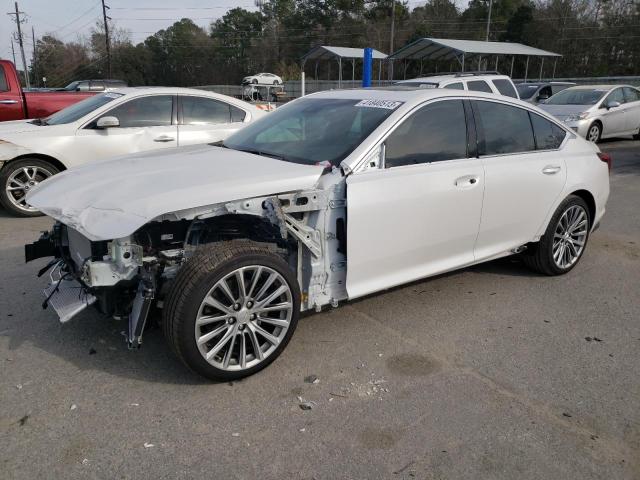 1G6DN5RW4N0127500 - 2022 CADILLAC CT5 PREMIUM LUXURY WHITE photo 1