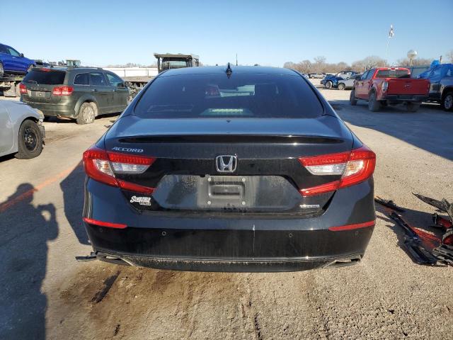 1HGCV1F97JA157922 - 2018 HONDA ACCORD TOURING BLACK photo 6