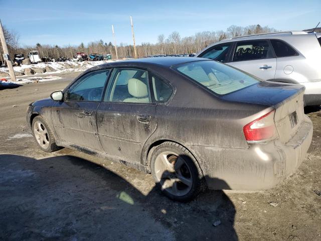 4S3BL626597222378 - 2009 SUBARU LEGACY 2.5I LIMITED GRAY photo 2