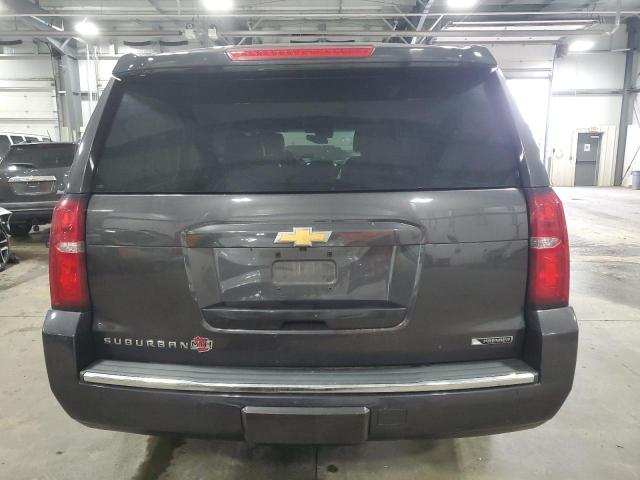 1GNSKJKC6HR269361 - 2017 CHEVROLET SUBURBAN K1500 PREMIER GRAY photo 6