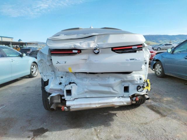 5UXCY6C07M9E82201 - 2021 BMW X6 XDRIVE40I WHITE photo 6