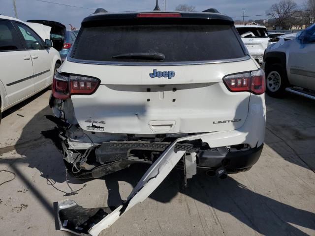 3C4NJDCB3HT624025 - 2017 JEEP COMPASS LIMITED WHITE photo 6