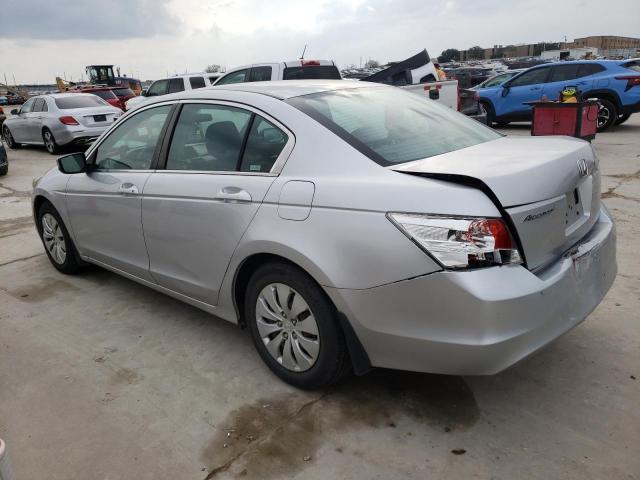 1HGCP26389A113712 - 2009 HONDA ACCORD LX SILVER photo 2