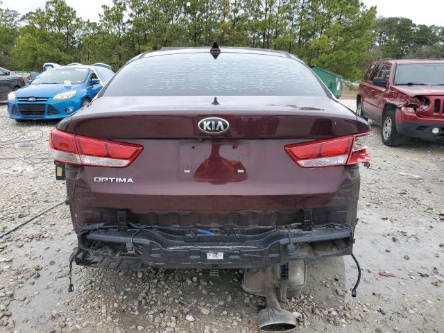 5XXGT4L34JG273736 - 2018 KIA OPTIMA LX BURGUNDY photo 6