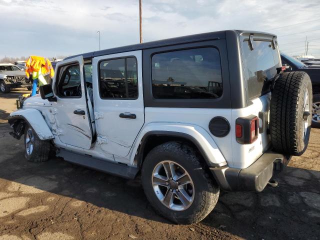 1C4HJXEN8LW285531 - 2020 JEEP WRANGLER U SAHARA WHITE photo 2