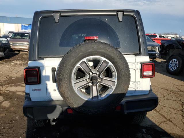 1C4HJXEN8LW285531 - 2020 JEEP WRANGLER U SAHARA WHITE photo 6