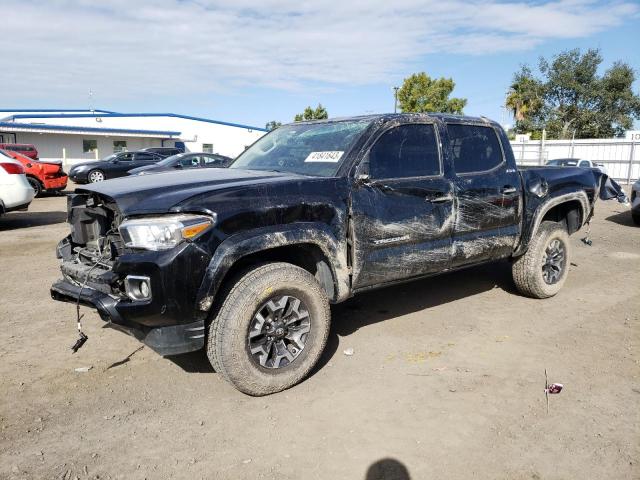 3TMAZ5CNXLM138306 - 2020 TOYOTA TACOMA DOUBLE CAB BLACK photo 1