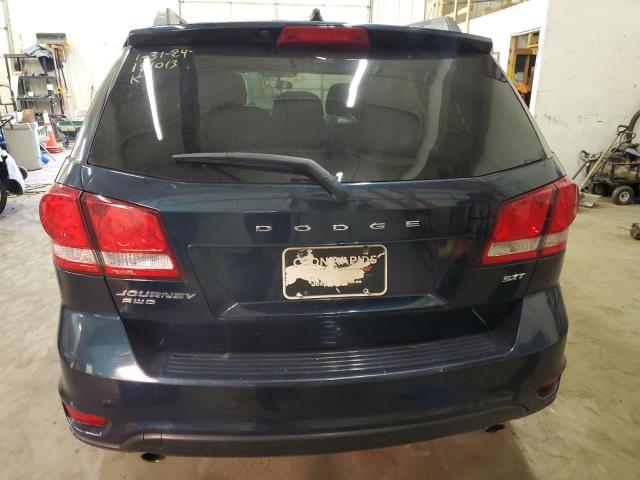 3C4PDDBG3ET251674 - 2014 DODGE JOURNEY SXT BLUE photo 6