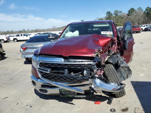 1C6RREBT5NN190090 - 2022 RAM 1500 BIG HORN/LONE STAR BURGUNDY photo 5