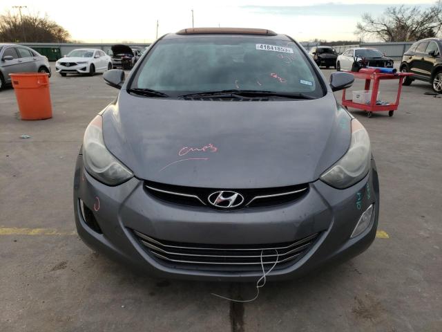 5NPDH4AE3DH291100 - 2013 HYUNDAI ELANTRA GLS GRAY photo 5