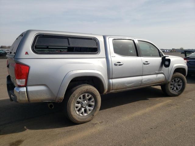 3TMAZ5CN6GM003491 - 2016 TOYOTA TACOMA DOUBLE CAB 银色 照片 3