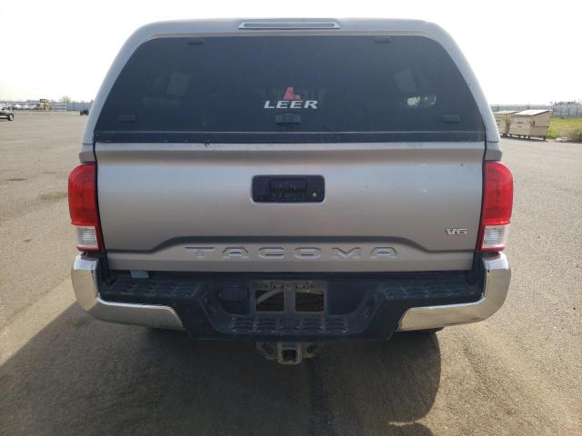 3TMAZ5CN6GM003491 - 2016 TOYOTA TACOMA DOUBLE CAB 银色 照片 6