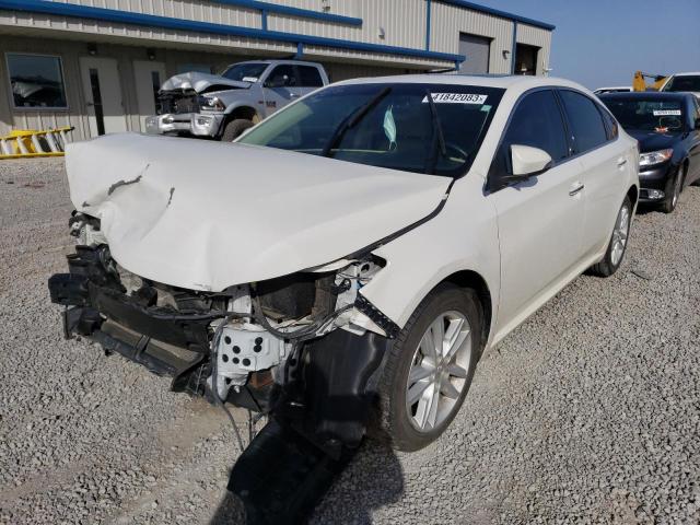 4T1BK1EB3EU115741 - 2014 TOYOTA AVALON BASE WHITE photo 1