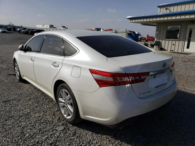 4T1BK1EB3EU115741 - 2014 TOYOTA AVALON BASE WHITE photo 2