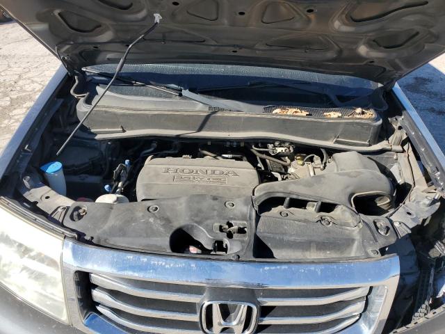 5FNYF3H56CB031388 - 2012 HONDA PILOT EXL GRAY photo 12