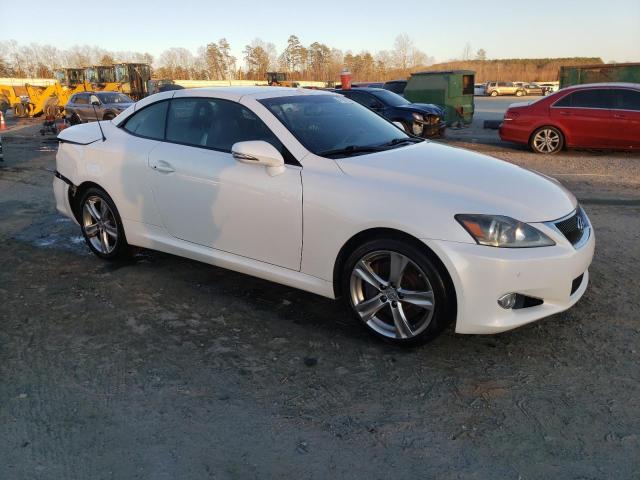 JTHFE2C26C2508789 - 2012 LEXUS IS 350 WHITE photo 4