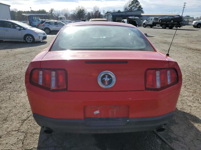 1ZVBP8AM8C5261871 - 2012 FORD MUSTANG RED photo 6