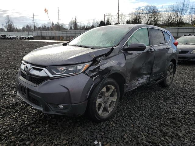 2HKRW2H59JH691552 - 2018 HONDA CR-V EX GRAY photo 1