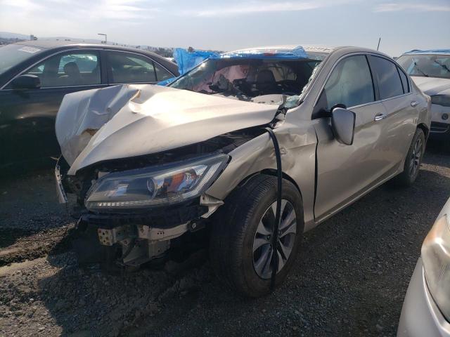 1HGCR2F37FA189086 - 2015 HONDA ACCORD LX BEIGE photo 1