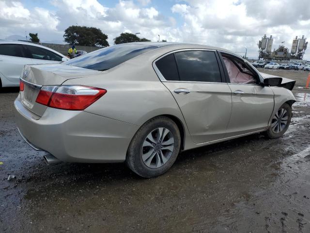 1HGCR2F37FA189086 - 2015 HONDA ACCORD LX BEIGE photo 3