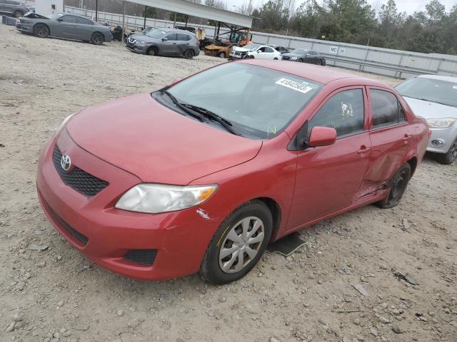 1NXBU4EE5AZ382797 - 2010 TOYOTA COROLLA BASE RED photo 1