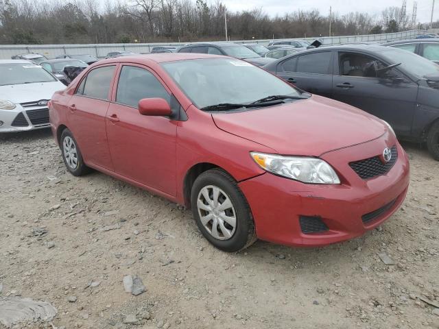 1NXBU4EE5AZ382797 - 2010 TOYOTA COROLLA BASE RED photo 4