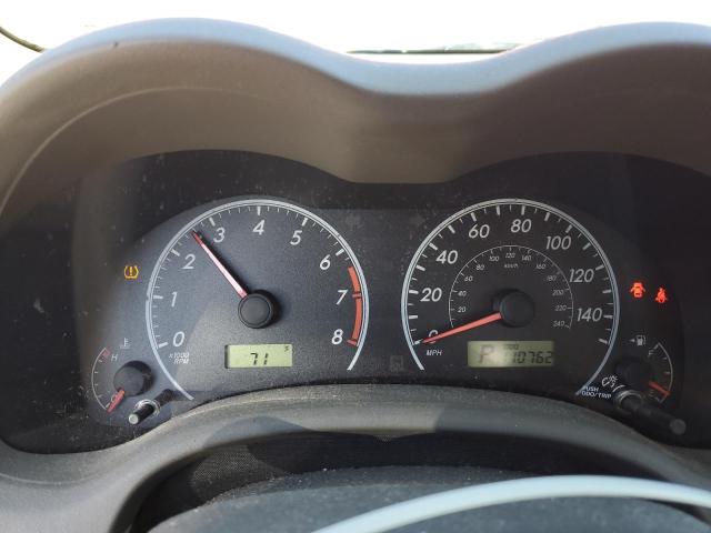 1NXBU4EE5AZ382797 - 2010 TOYOTA COROLLA BASE RED photo 9