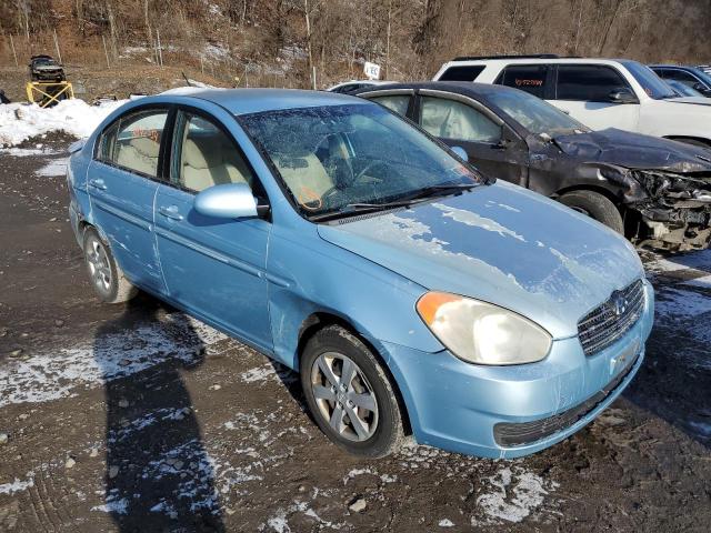 KMHCN46C19U334546 - 2009 HYUNDAI ACCENT GLS BLUE photo 4