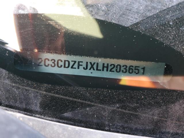 2C3CDZFJXLH203651 - 2020 DODGE CHALLENGER R/T SCAT PACK BLACK photo 13