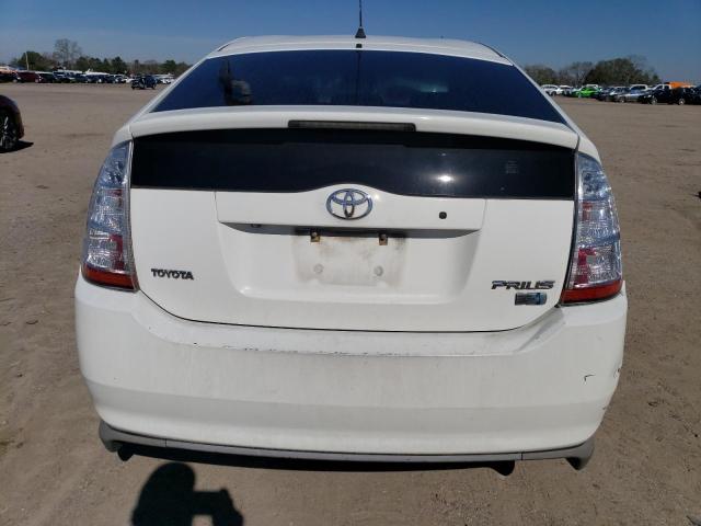 JTDKB20U787722764 - 2008 TOYOTA PRIUS WHITE photo 6