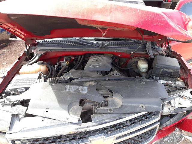 1GCEC19VX7Z169675 - 2007 CHEVROLET SILVERADO C1500 CLASSIC RED photo 11