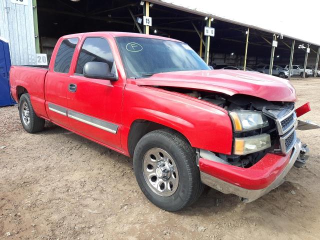 1GCEC19VX7Z169675 - 2007 CHEVROLET SILVERADO C1500 CLASSIC RED photo 4