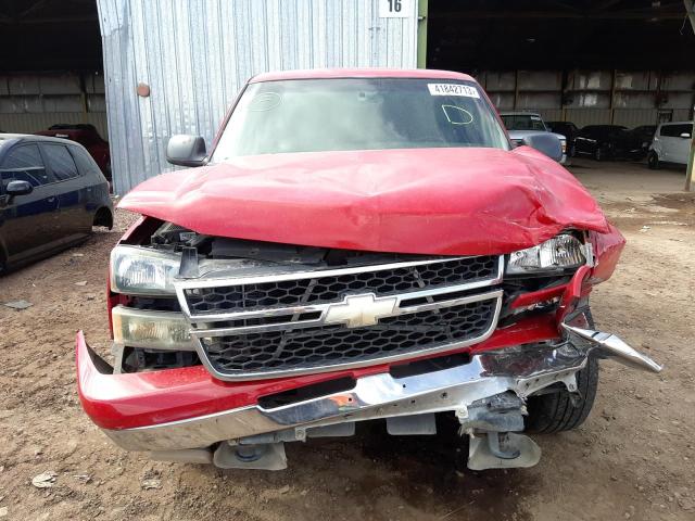 1GCEC19VX7Z169675 - 2007 CHEVROLET SILVERADO C1500 CLASSIC RED photo 5