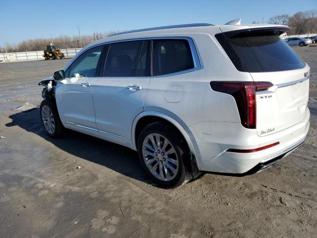 1GYKPCRS3MZ130697 - 2021 CADILLAC XT6 PREMIUM LUXURY WHITE photo 2