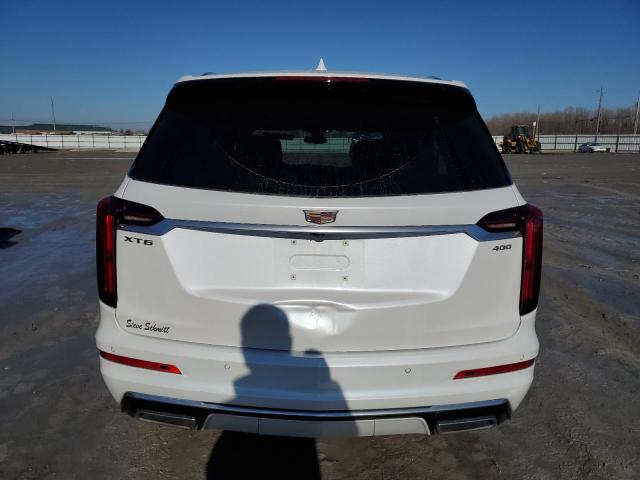 1GYKPCRS3MZ130697 - 2021 CADILLAC XT6 PREMIUM LUXURY WHITE photo 6