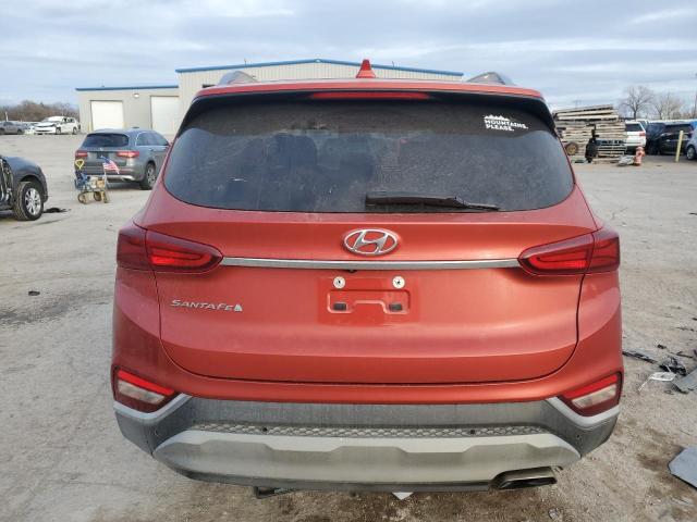 5NMS33AD9LH212354 - 2020 HYUNDAI SANTA FE SEL RED photo 6