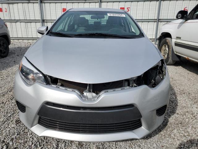 2T1BURHE0GC610241 - 2016 TOYOTA COROLLA L SILVER photo 5