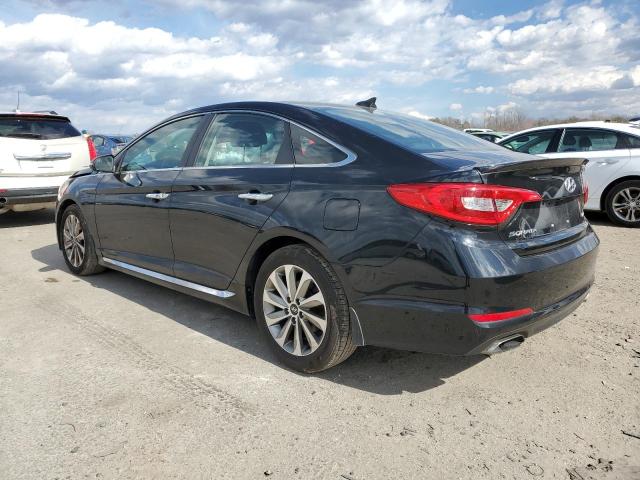 5NPE34AF5HH579637 - 2017 HYUNDAI SONATA SPORT BLACK photo 2