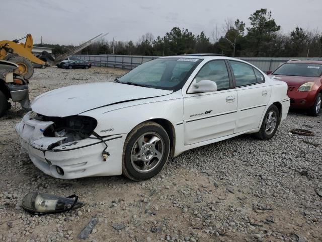 1G2NW52E82M588045 - 2002 PONTIAC GRAND AM GT WHITE photo 1