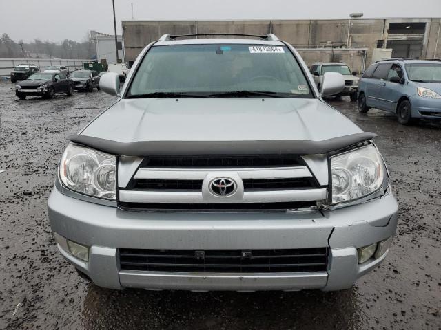 JTEBT17R430015546 - 2003 TOYOTA 4RUNNER LIMITED SILVER photo 5