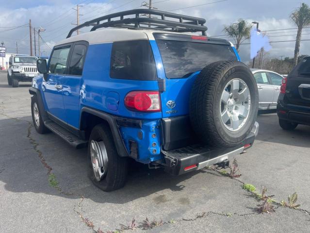 JTEZU11F070013471 - 2007 TOYOTA FJ CRUISER BLUE photo 3