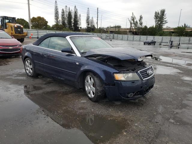 WAUAC48H76K010502 - 2006 AUDI A4 1.8 CABRIOLET BLUE photo 4