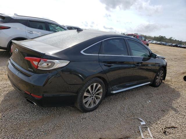 5NPE34AF6HH519415 - 2017 HYUNDAI SONATA SPORT BLACK photo 3