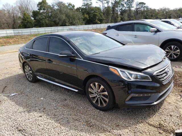 5NPE34AF6HH519415 - 2017 HYUNDAI SONATA SPORT BLACK photo 4